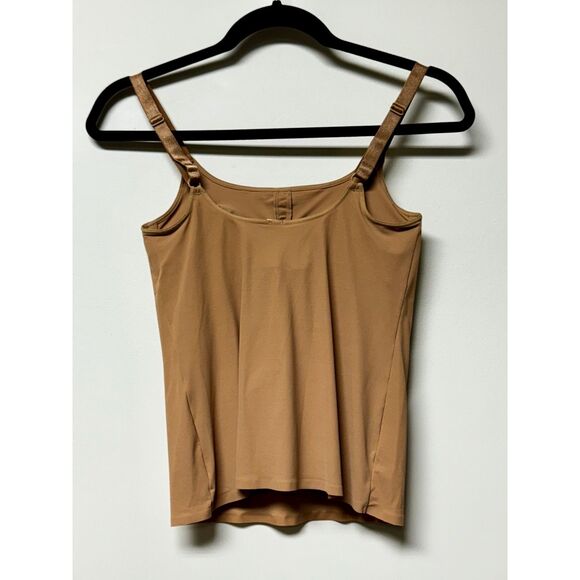 NWT HANRO Nude Camisole Built-In Underwire, Adjustable Straps, 34D - Picture 3 of 9